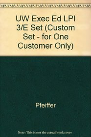 UW Exec Ed LPI 3/E Set (Custom set - for one customer only)