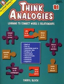 Think Analogies Level B: Learning to Connect Words & Relationships