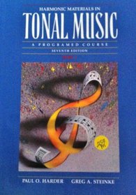 Harmonic Materials in Tonal Music: A Programed Course, Part 1 (Harmonic Materials in Tonal Music)