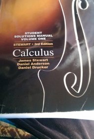Student Solutions Manual for Stewarts Calculus