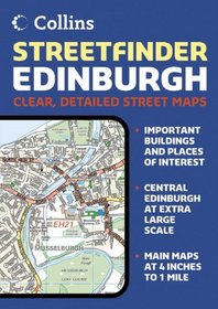 Edinburgh Streetfinder Colour Atlas (Streetfinder)