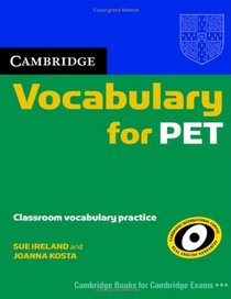 Cambridge Vocabulary for PET Edition without answers