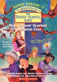 Mrs. Jeepers' Scariest Halloween Ever (Turtleback School & Library Binding Edition) (Adventures of the Bailey School Kids Super Special (Prebound))