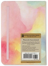 Watercolor Sunset Journal (Diary, Notebook)