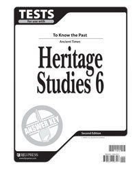 Heritage Studies 6 Tests Answer Key