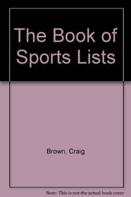 Book of Sports Lists: No. 1