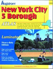 New York City 5 Borough Atlas: Laminated (Hagstrom New York City Five Borough Atlas (Laminated))