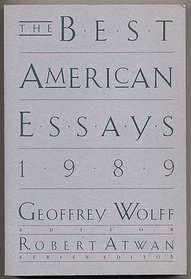 The Best American Essays, 1989 (Best American Essays)