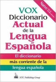 Vox Diccionario Actual De La Lengua Espanola