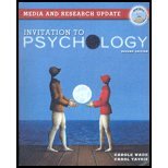 Invitation to Psychology - Textbook Only