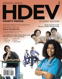 HDEV (with Psychology CourseMate with eBook Printed Access Card)