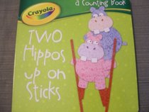 Two Hippos Up On Sticks