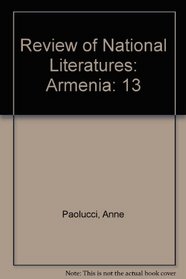 Review of National Literatures: Armenia (Review of National Literatures)