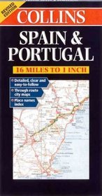 Collins Spain  Portugal (Collins European Road Maps)
