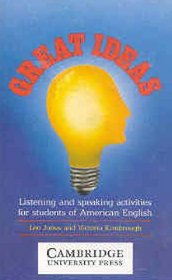 Great Ideas Audio Cassette : Listening and Speaking Activities for Students of American English