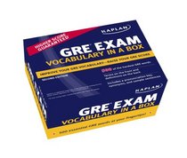 Kaplan GRE Exam Vocabulary in a Box