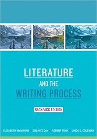 Literature and the Writing Process, Backpack Edition (Myliteraturelab)