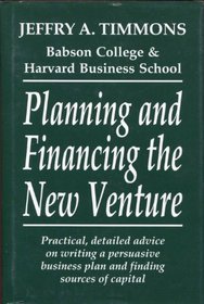 Planning and Financing the New Venture