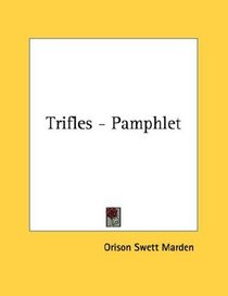 Trifles - Pamphlet