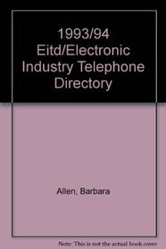 1993/94 Eitd/Electronic Industry Telephone Directory