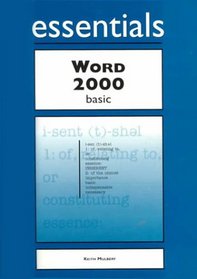 Word 2000 Essentials Basic