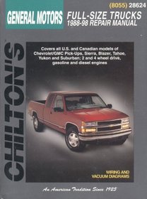 General Motors Full Size Trucks, 1988-98 (Chilton Automotive Books)