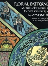 Floral Patterns: 120 Full Color Designs in the Art Nouveau Style (Dover Pictorial Archive Series)