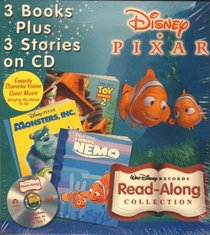 Disney's Read-along Collection Finding Nemo, Monsters Inc. And Toy Story 2 (Walt Disney Records Read Along Collection)