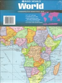 Rand McNally World: Cosmopolitan Series Wall Map (Cosmopolitan Wall Maps)