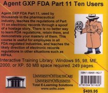Agent GXP FDA Part 11, 10 Users (Pt. 11)
