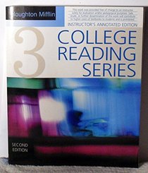 Houghton Mifflin College Reading Series Book Three