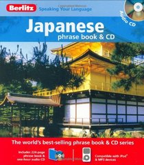 Berlitz Japanese Phrase Book & CD (English and Japanese Edition)