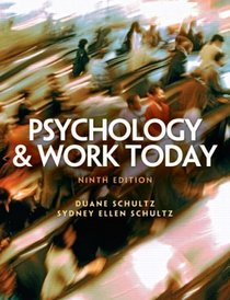 Psychology and Work Today (9th Edition)