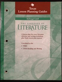 The Language of Literature Texas Lesson Planning Guides (The Language of Literature)