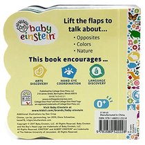 Baby Einstein: Big and Little (Sturdy Lift a Flap Board Book)