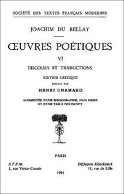 Oeuvres potiques. Discours et Traditions