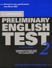 Cambridge Preliminary English Test 2. Student's Book with answers. Lower-Intermediate