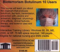 Bioterrorism Botulinum, 10 Users