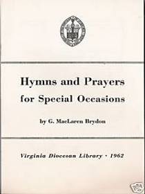 Hymns and Prayers for Special Occasions