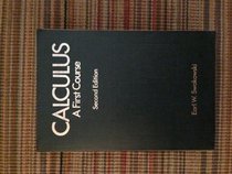 CALCULUS : A First Course