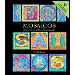Mosaicos - Textbook Only