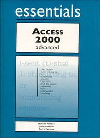 Access 2000 Essentials Advanced