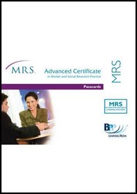 MRS Advanced Certificate: Passcards (Market Research Society)