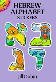 Hebrew Alphabet Stickers (Dover Little Activity Books)