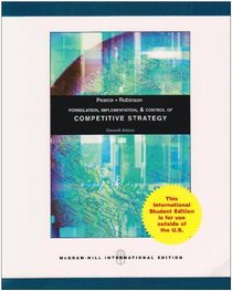 Formulation, Implementation and Control of Competitive Strategy