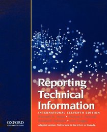 Reporting Technical Information, International 11th edition