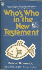 Who's Who in the New Testament