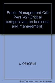 Public Management:Crit Pers V2