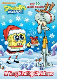 A Very Krabby Christmas (SpongeBob SquarePants) (Glitter Sticker Book)