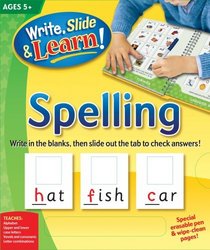 Write, Slide, and Learn!: Spelling (Write, Slide & Learn)